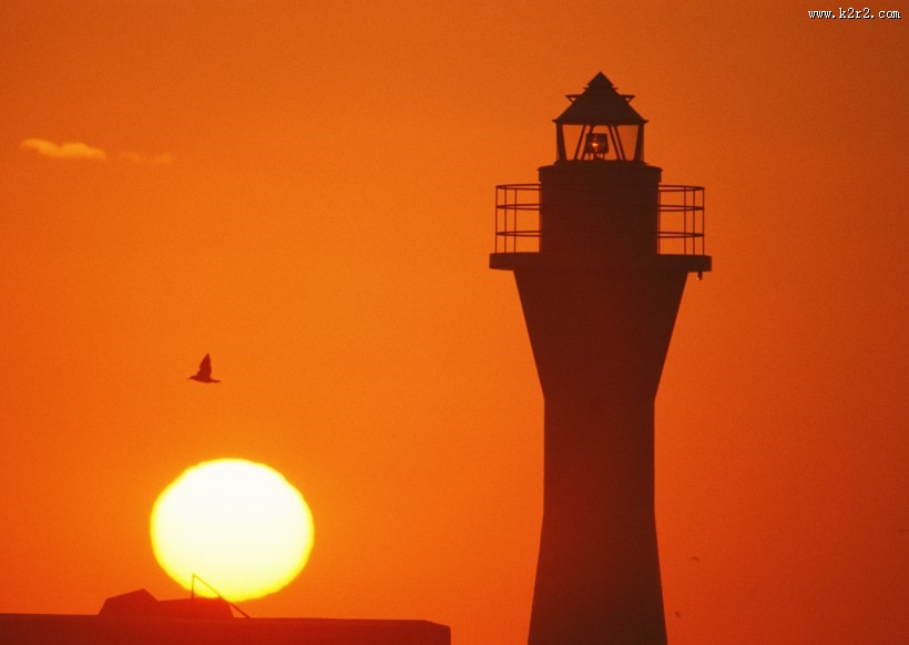 人与夕阳图片大全