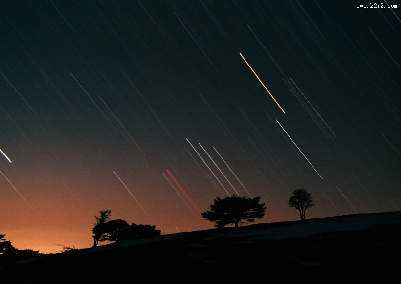 流星雨图片