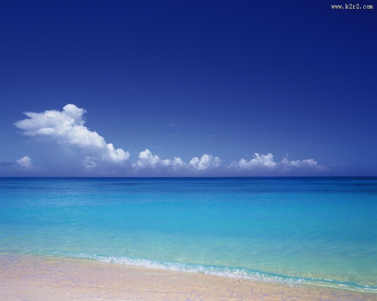 蓝天碧海图片