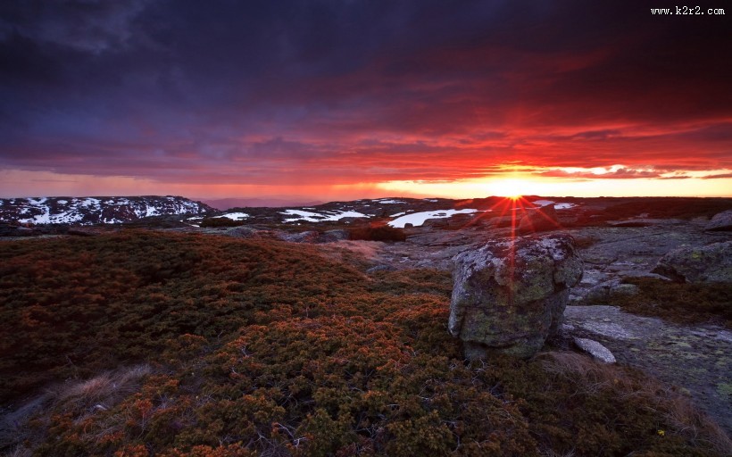 山岭山谷风光图片大全