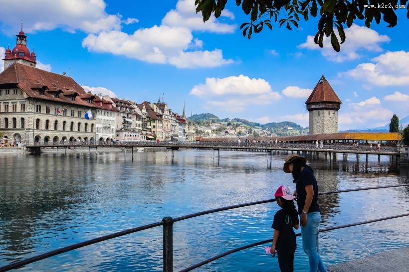 瑞士卢塞恩城市风景图片