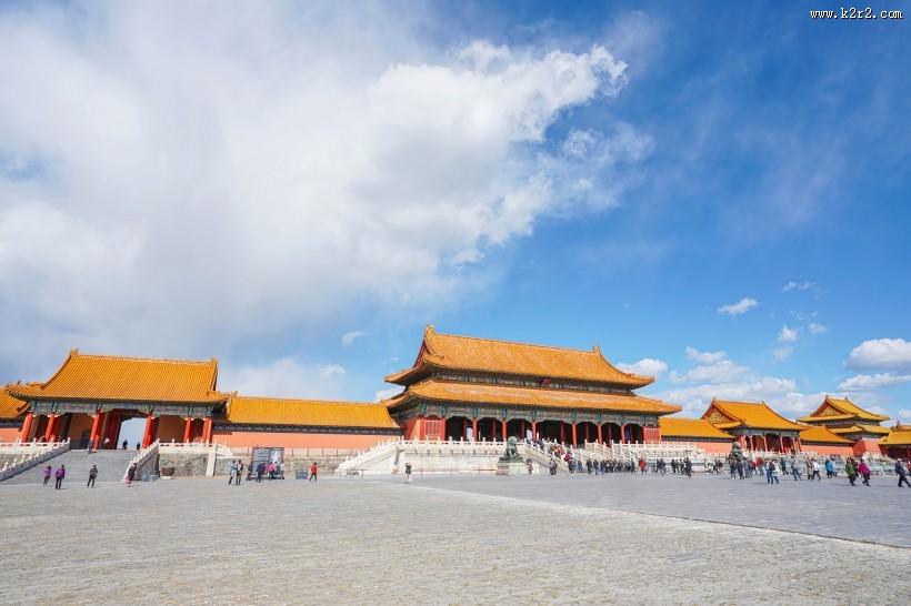 北京故宫博物院建筑风景图片
