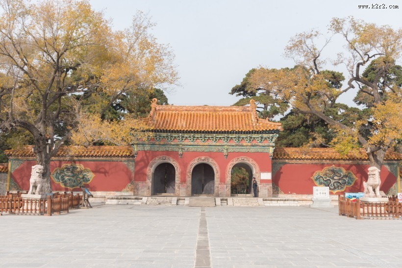 辽宁沈阳清福陵世界文化遗产建筑风景图片