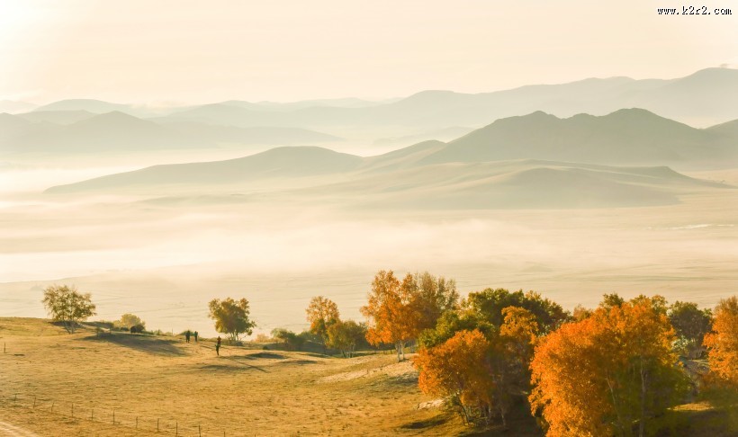 内蒙古乌兰布统敖包吐自然风景图片