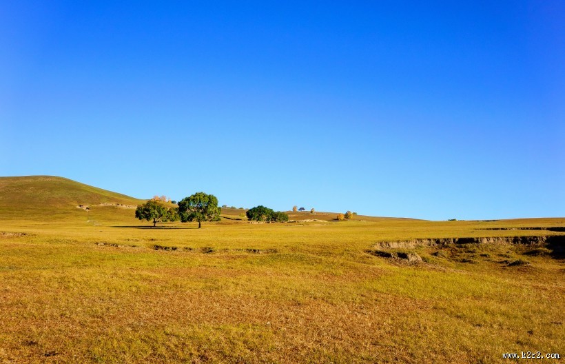 内蒙古自治区乌兰布统秋季风景图片