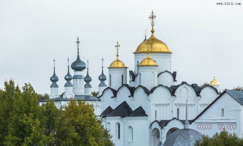 俄罗斯金环小镇建筑风景图片