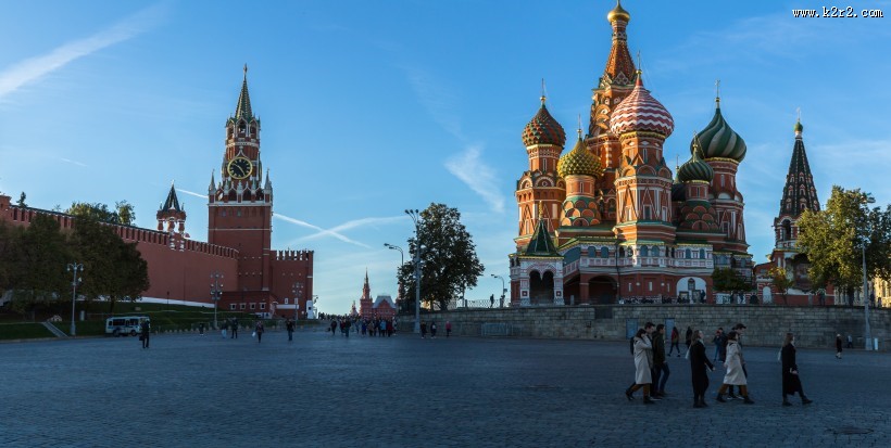 俄罗斯莫斯科红场建筑风景图片