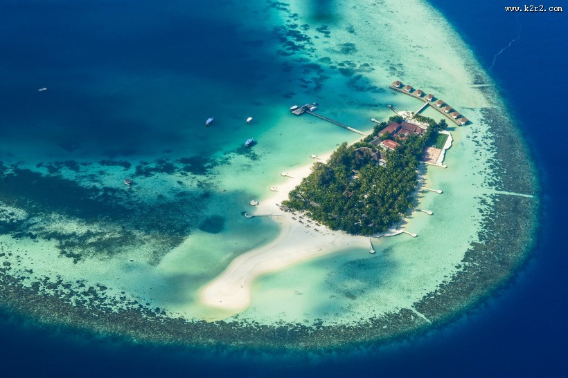 马尔代夫珊瑚岛图片