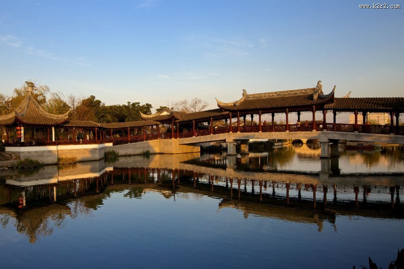 江苏甪直古镇人文风景图片