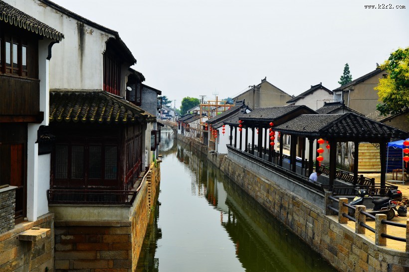 江苏甪直古镇人文风景图片