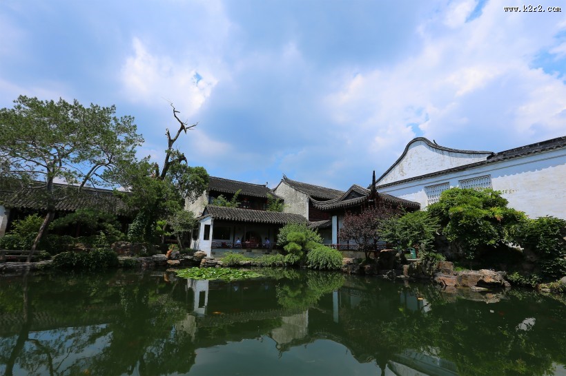 苏州园林网师园人文风景图片