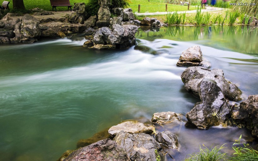 杭州西湖九溪十八涧自然风景图片