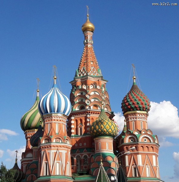 俄罗斯莫斯科红场建筑风景图片