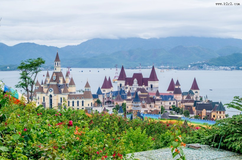 越南芽庄珍珠岛风景图片