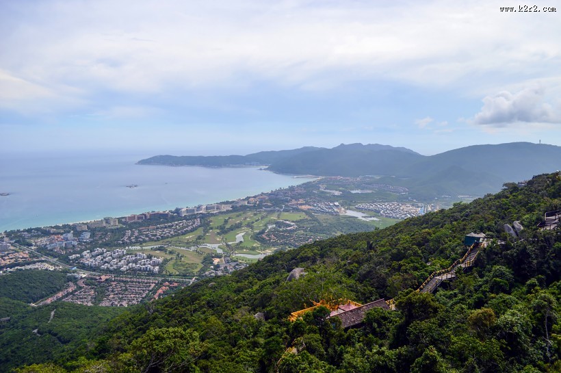 海南三亚亚龙湾海滨风景图片