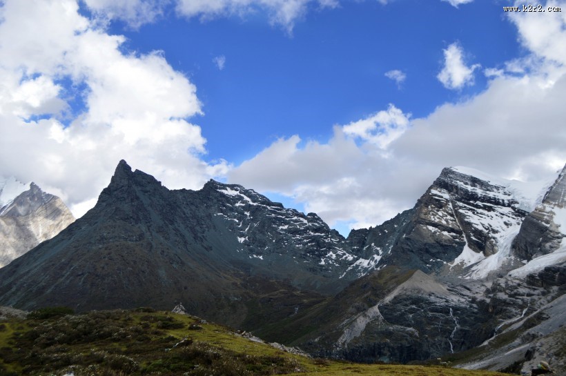 四川稻城亚丁自然风景图片