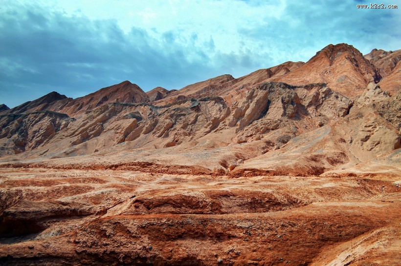 新疆吐鲁番火焰山自然风景图片大全