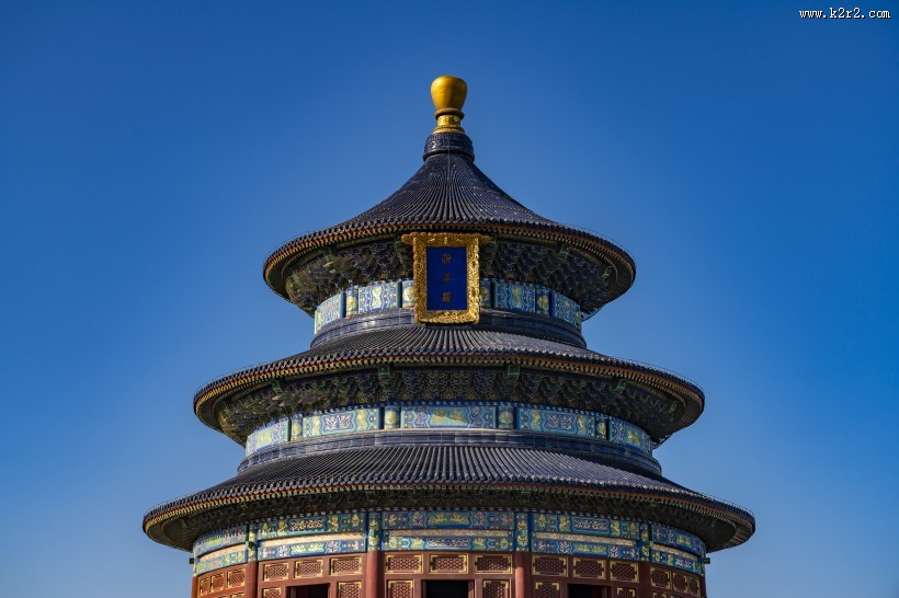 北京天坛公园人文风景图片