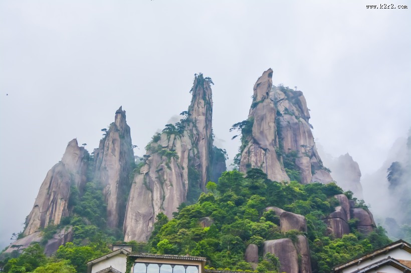 江西上饶三清山自然风景图片大全