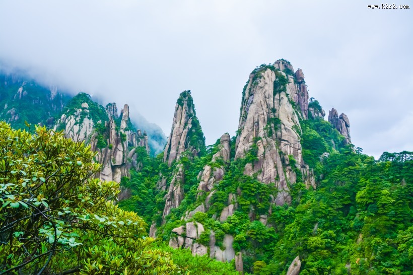 江西上饶三清山自然风景图片大全
