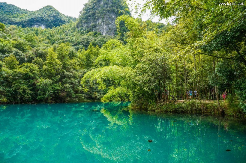 贵州黔南荔波小七孔自然风景图片