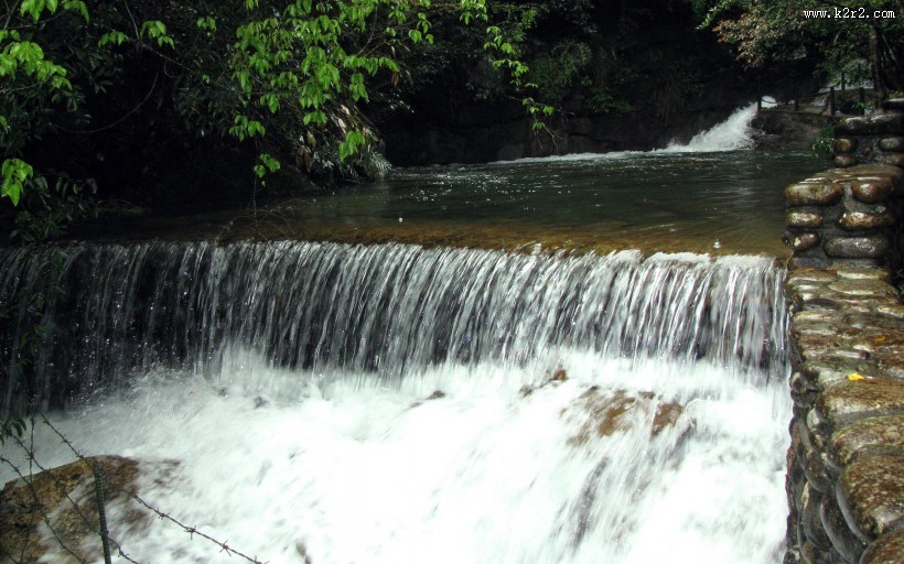 福建武夷山龙川大峡谷自然风景图片