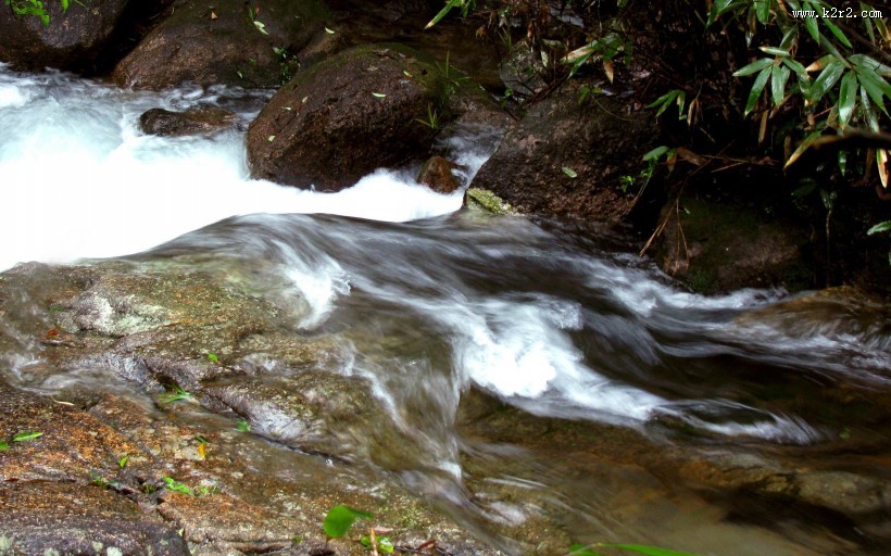 福建武夷山龙川大峡谷自然风景图片