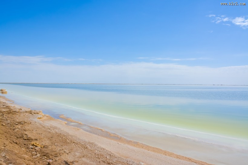 青海茶卡盐湖自然风景图片大全