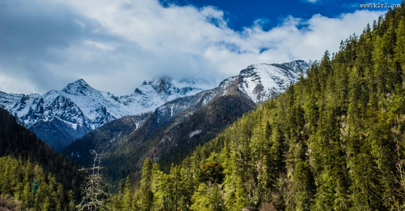 四川稻城亚丁自然风景图片大全