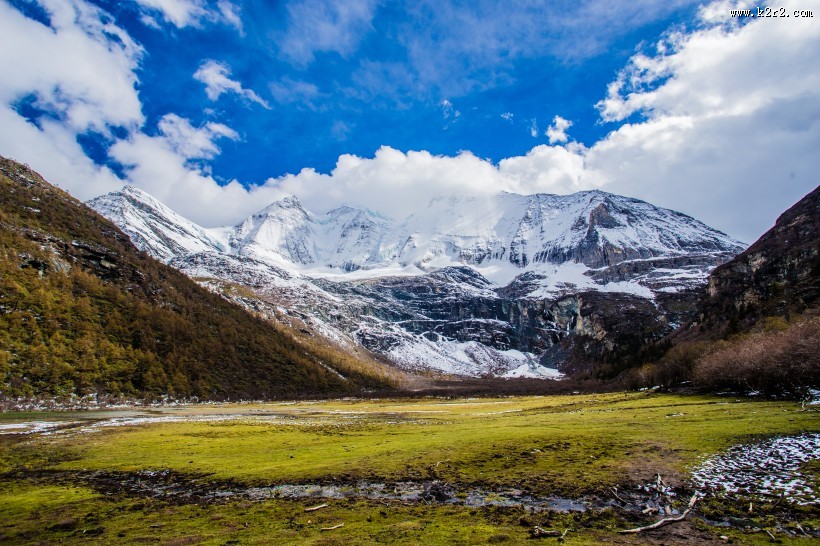 四川稻城亚丁自然风景图片大全