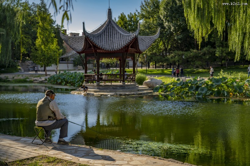 北京陶然亭公园风景图片