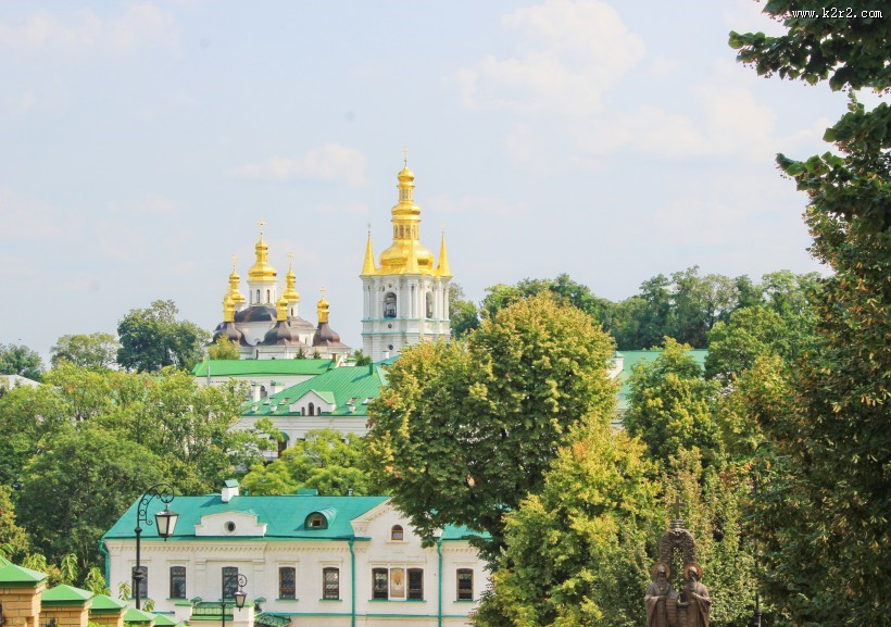 乌克兰圣索菲亚大教堂城市风景图片