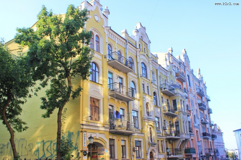 乌克兰首都基辅城市风景图片