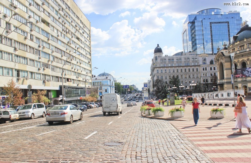乌克兰首都基辅城市风景图片大全