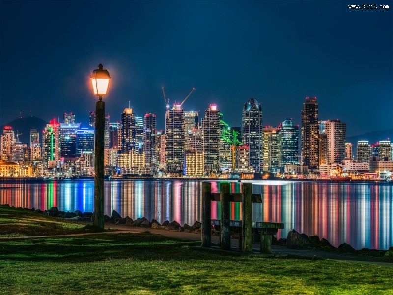 美国圣迭戈城市风景图片
