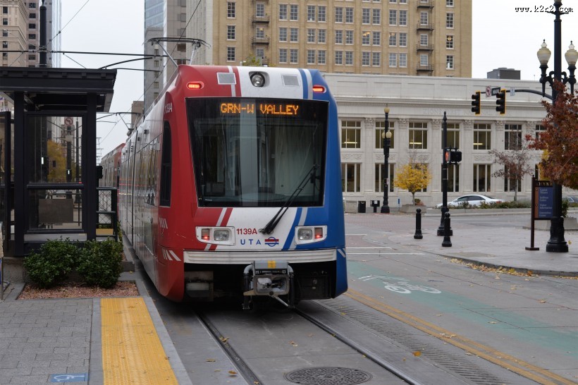 美国盐湖城城市风景图片