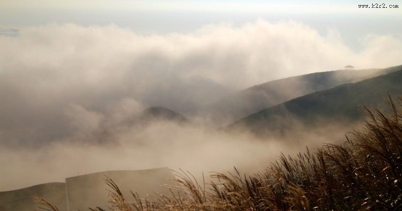 江西武功山云海自然风景图片