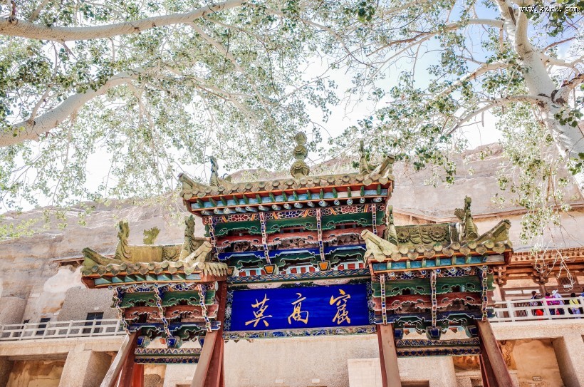 甘肃敦煌人文风景图片