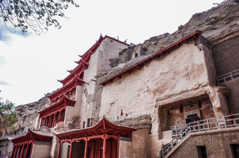 甘肃敦煌人文风景图片