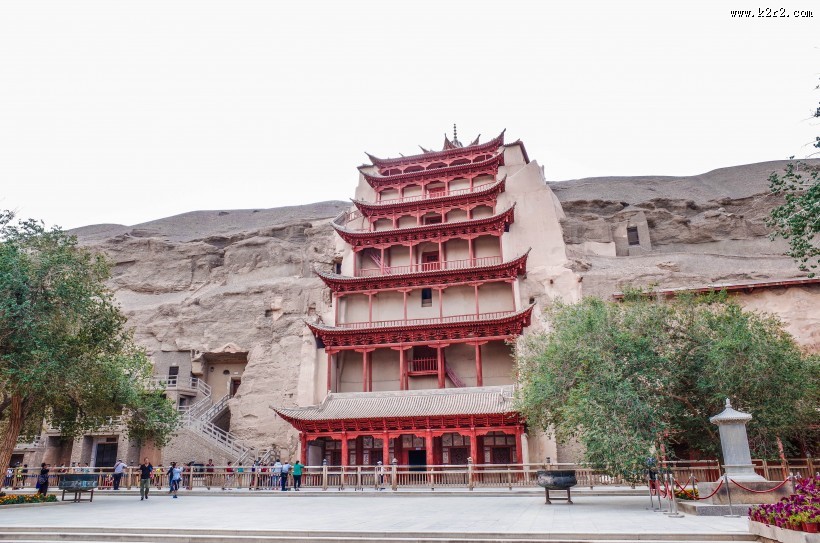 甘肃敦煌人文风景图片