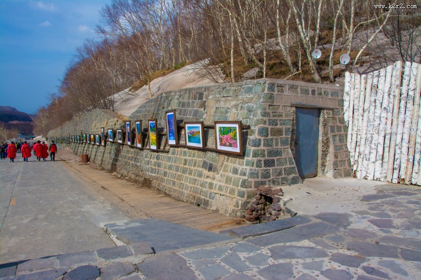 吉林长白山天池和聚龙泉自然风景图片大全