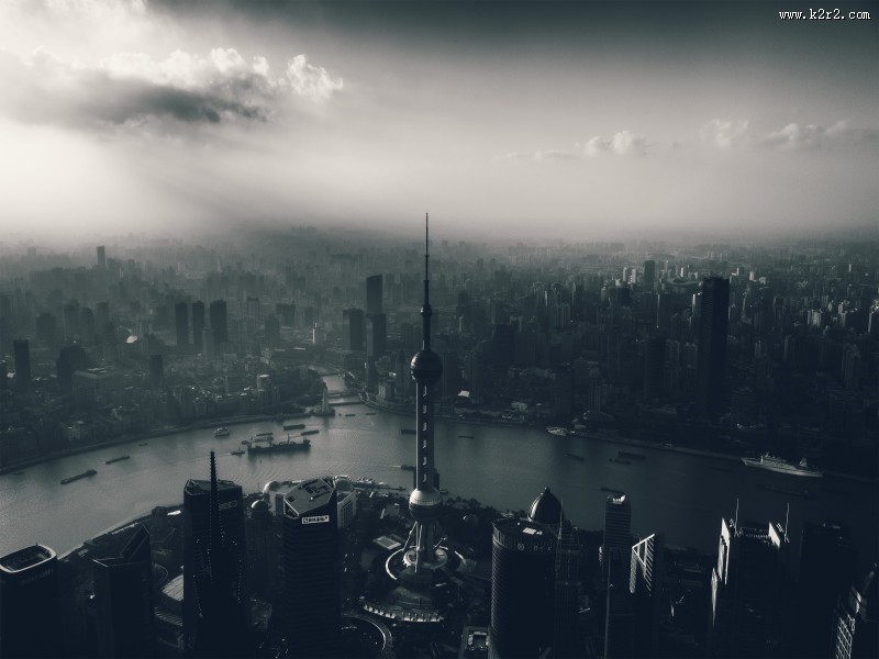 上海外滩城市风景图片大全