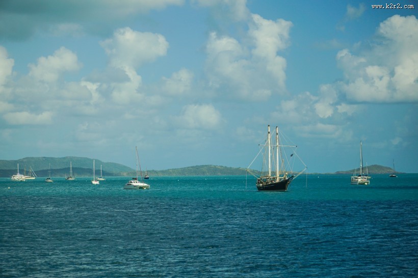 澳大利亚袋鼠岛和汉密尔顿岛风景图片