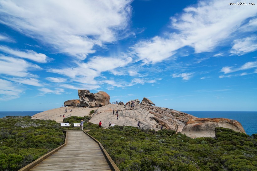 澳大利亚袋鼠岛和汉密尔顿岛风景图片