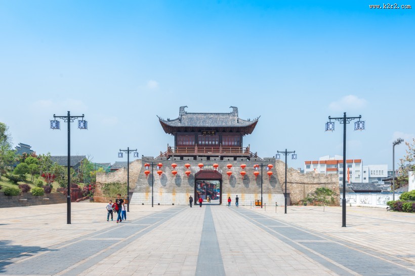 江西赣州城区风景图片