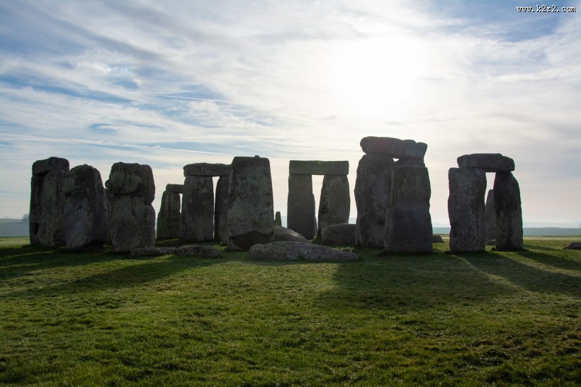 英格兰巨石阵建筑风景图片大全