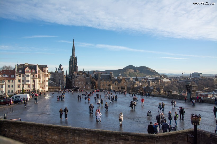 苏格兰爱丁堡建筑风景图片