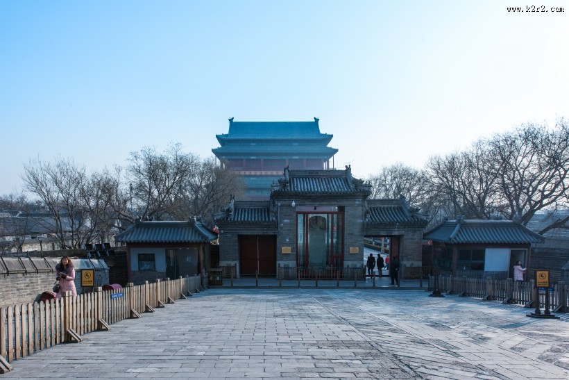 北京历史悠久的建筑风景图片