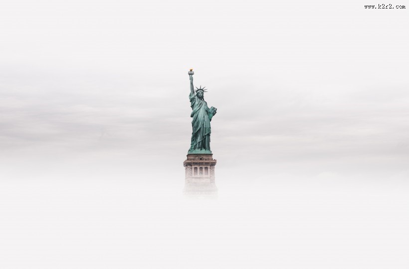美国纽约自由女神像的图片