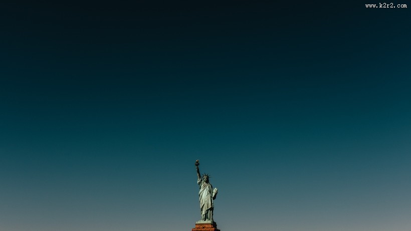 美国纽约自由女神像的图片